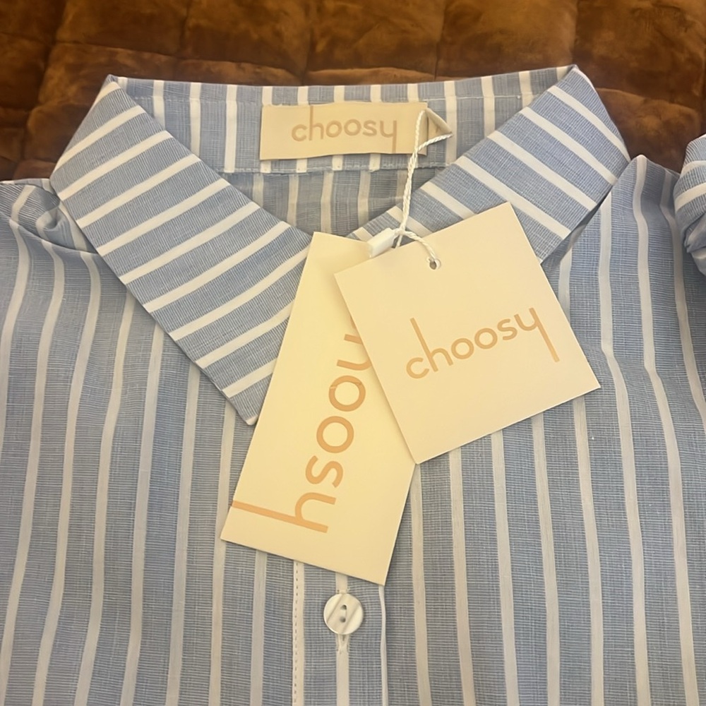 ☀️3/$20 Choosy Cropped Puff Sleeve Blouse - Picture 4 of 4